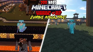 200 Hari di Minecraft Hardcore Zombie Apocalypse