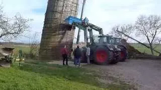 Fendt Power gegen Hochsilo