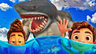 HUMAN SHARK vs LUCA The MOVIE In GTA 5 (New)