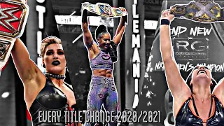 Every WWE Women’s Title Change of 2020/2021(3k Special){Liv Spiteful}