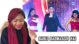 Reacting To Sunidhi Chauhan - Babli badmaash hai | live performance ‘shoutout at Wadala’