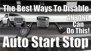 The Best Way To "Default Off" The Auto Start Stop on Ford F150 Trucks Without Eliminating Functions