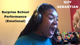 Guy Sebastian - School Choir Surprise (EMOTIONAL) | REACTION!!!