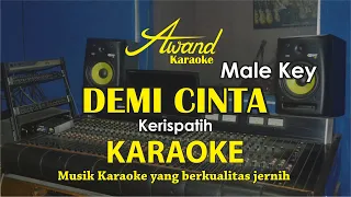 Demi Cinta Karaoke Lower Key Male