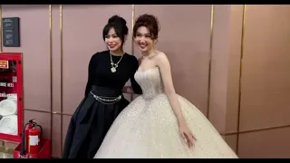 Jun Phạm và Quang Trung “hí hửng” ủng hộ Thuý catwalk | Thuý Ngân “tình tứ” bên Jun Phạm #thuyngan