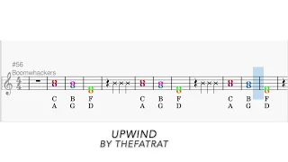 Upwind (TheFatRat) play-along