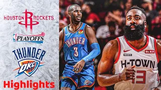 Houston Rockets vs OKC Thunder Full GAME 2 Highlights | NBA Playoffs | August 20, 2020