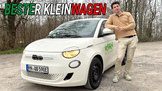 Fiat 500e im Test - TEUER aber auch der BESTE elektrische Kleinwagen?