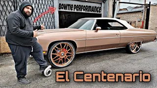 "El Centenario" 1975 Chevy Caprice convertible with a built ls3 supercharged