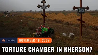 Ukraine rights chief releases video of ‘torture chamber’ in liberated Kherson