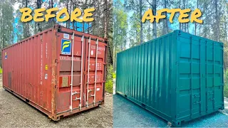 Restoring An Old Shipping Container To Survive Alaska