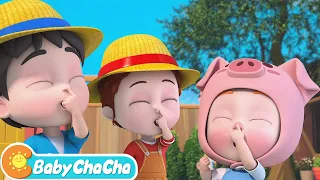 We Are Farm Animals Today! | Old MacDonald Had a Farm + More Baby ChaCha Nursery Rhymes & Kids Songs