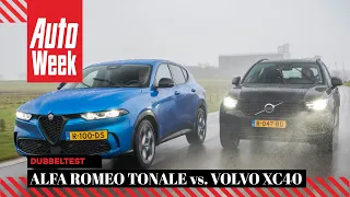 Alfa Romeo Tonale vs. Volvo XC40 - AutoWeek Dubbeltest