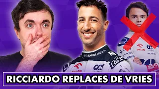 Our reaction to Daniel Ricciardo’s RETURN to F1!