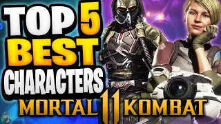 The TOP 5 BEST Characters in MK11 (2024) | Mortal Kombat 11