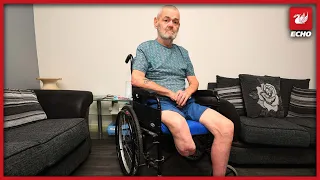 Disabled dad 'forced to go months without showering'