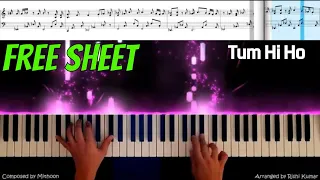 Tum Hi Ho Advanced Piano Tutorial | Kyunki Tum Hi Ho Piano Tutorial | Notes | Instrumental | Sheet