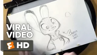 Zootopia VIRAL VIDEO - How to Draw Judy Hopps (2016) - Animated Movie HD