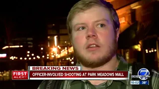 Officer-involved shooting investigation underway at Park Meadows mall; no officers injured