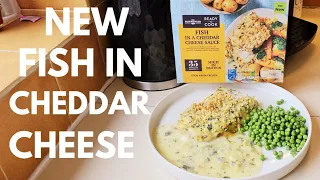 NEW in Aldi! FISH IN A CHEDDAR CHEESE SAUCE  Review