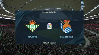 PES 2021 | Real Betis vs Real Sociedad - Spain La Liga | 18/10/2020 | 1080p 60FPS
