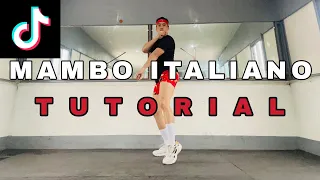 MAMBO ITALIANO|TIKTOK STEP BY STEP DANCE TUTORIAL|DANCE GURU