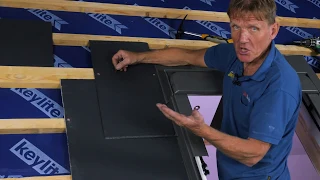How to install - Keylite Slate Roof Flashings with SkillBuilder's Roger Bisby