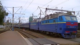 1h40min late | CHS8-014 #train No 210 Mykolaiv - Kyiv