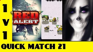 1 on 1 Command and Conquer Red Alert Remastered QUICK MATCH (21) CAT-N-MOUSE