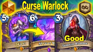 My Curse Warlock 3.0 Got Upgraded After Mini-Set At Showdown in the Badlands | Hearthstone