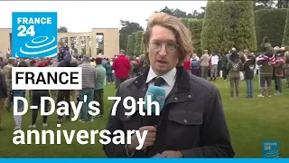 Normandy marks D-Day's 79th anniversary, honors WWII veterans • FRANCE 24 English