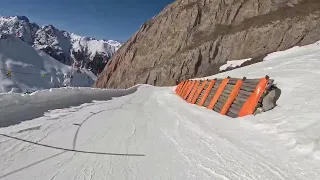 Schwarze Piste "Lange Wand" in Ischgl I Jänner 2024