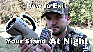 How to Exit Your Stand at Night: Without Spooking Deer!