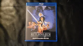 STAR WARS RETURN OF THE JEDI DESPECIALIZED 3 DISC COLLECTOR'S EDITION Blu-ray Unboxing