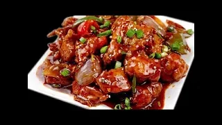 Restaurant Style Chili Chicken in Telugu - రెస్టారెంట్ స్టైల్ చిల్లి చికెన్ - Chili Chicken Recipe