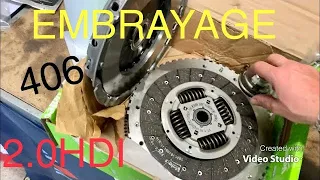 EMBRAYAGE 406 2.0 HDI 110cv 2001