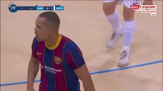 UEFA Futsal Champions League - Round of 16 - FC Barcelona/Lassa (ESP) 2x1 ACCS Futsal Club (FRA)