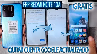 FRP REDMI NOTE 10A QUITAR CUENTA GOOGLE METODO ACTUALIZADO SIN PC SIN PROGRAMAS BIEN EXPLICADO