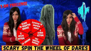 Scary Spin the Wheel Dares Challenge (Don't TRY THIS)