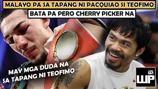 Teofimo NADUDUWAG na nga ba kay LOMA at HANEY? Undisputed PERO malayo sa GINAWA ni Pacquiao si Lopez