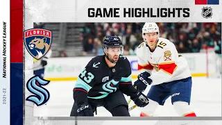 Panthers @ Kraken 1/23/22 | NHL Highlights