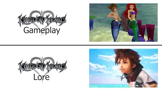 Kingdom Hearts Gameplay vs Lore