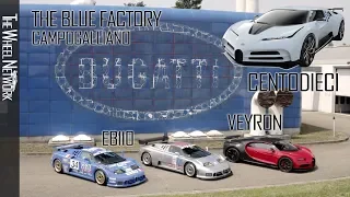 Bugatti Blue Factory Tour with the Bugatti Centodieci, Chiron and EB110