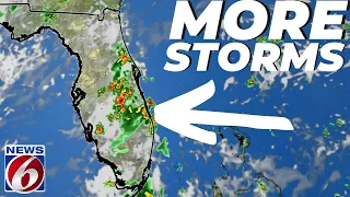 Florida Forecast: Storms Linger Late PLUS Next Named Storm Likely In Tropics (Hurricane Season 2023)