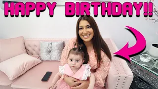 ITS SHADIAS BIRTHDAY & BABY RANIA TURNED 8 MONTH!