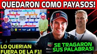 QUERIAN a CHECO FUERA DE LA F1 y QUEDARON COMO PAYASOS!! LAWRENCE BARRETTO | CONTRATO CHECO RED BULL