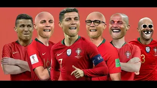 Penaldo "carrying" Portugal 😂😭