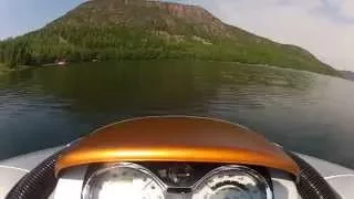 SeaDoo RXP-X 255 HP, speed run, High coast, Sweden