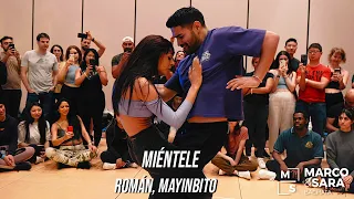 Román, Mayinbito - Miéntele Bachata / MARCO Y SARA  BAILANDO EN TORONTO SALSA Y BACHATA FEST. 2024