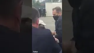 French President Emmanuel Macron slapped again in public